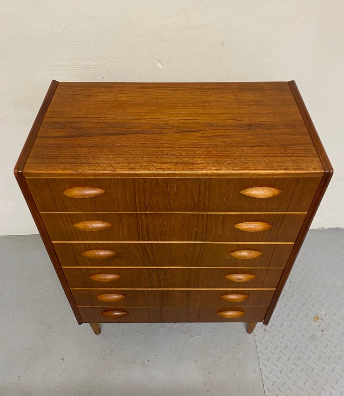 Cassettiere: Teak Kommode Denmark MidCentury 60s – Usato da Basel venduto da MidMod20C 2