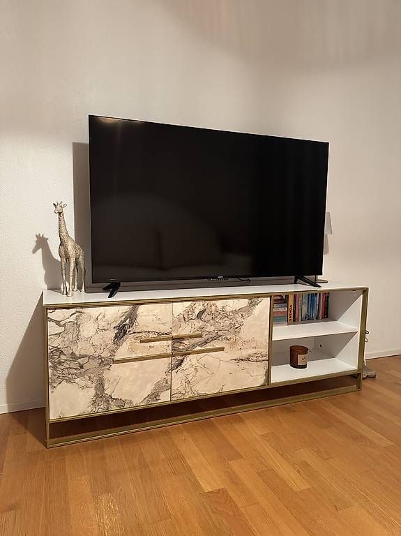 Meubles TV: TV Möbel Marmoroptik/Gold – Neuf avec emballage d'origine à Brittnau par nwo_xzp6
