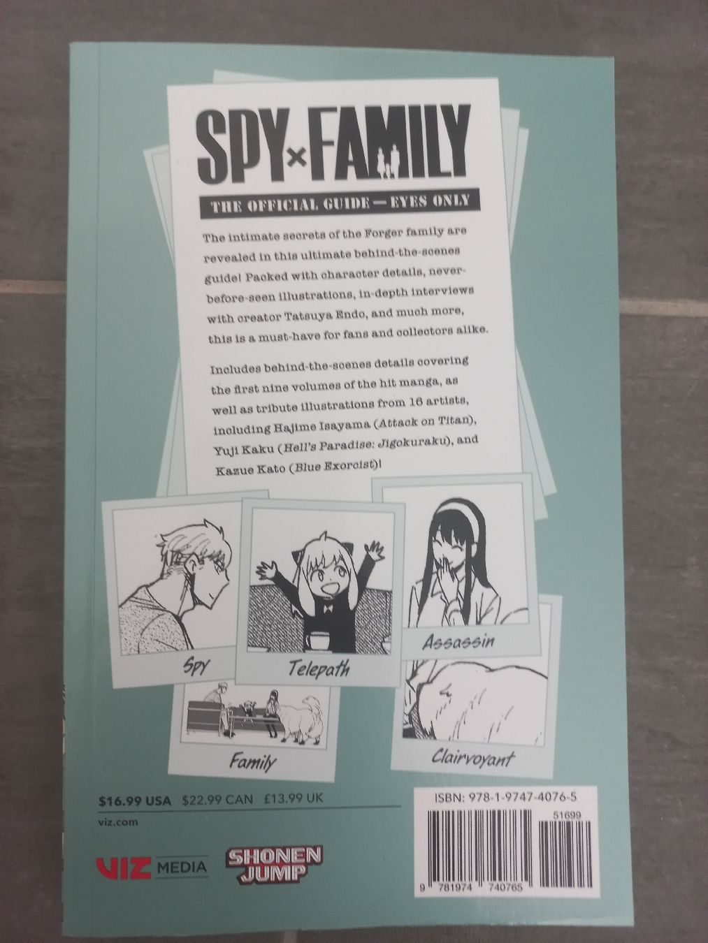 Fumetti: Spy x Family Official Guide – Usato da Frauenfeld venduto da Melibooks 3