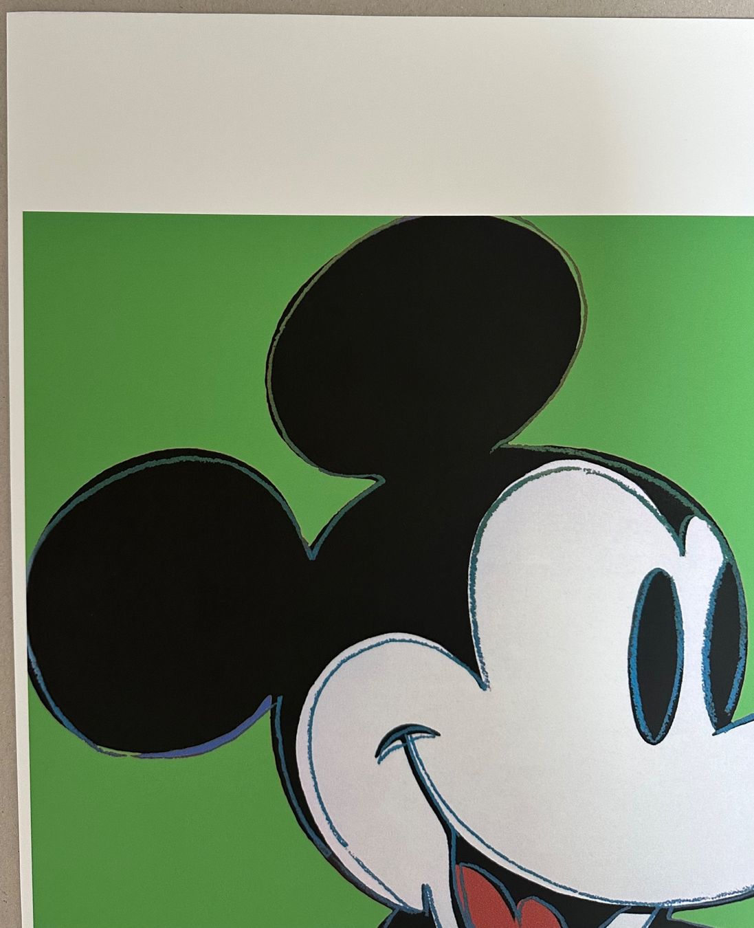 Tableaux: Andy Warhol: Mickey Mouse, POP Art 28/100 – Neuf (Voir description) à Meilen par Smgdesign 3