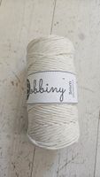 Bobbiny Makramee Garn 3mm Golden Natural 100m neu