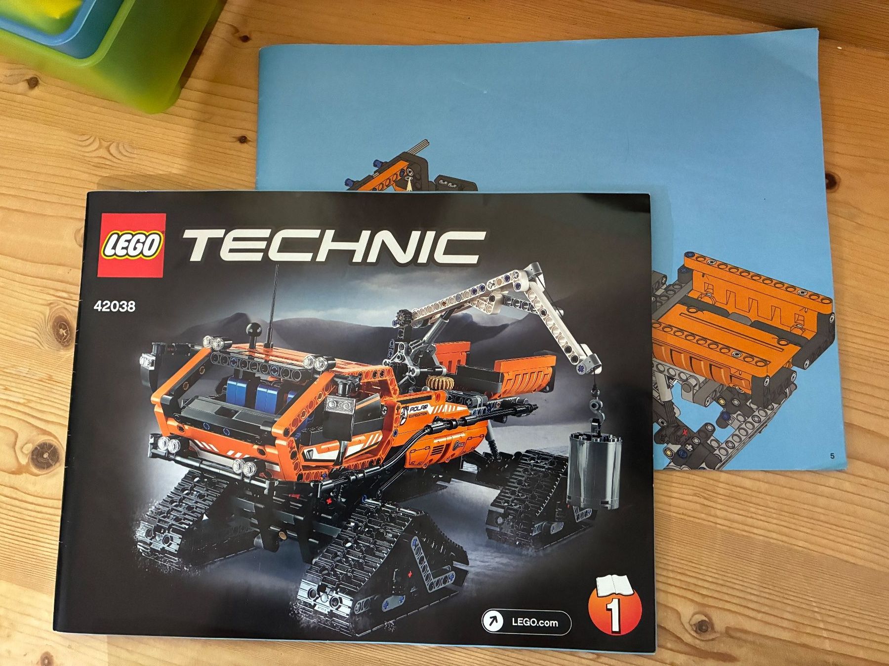 Lego Jeux de construction: LEGO Technik 42038 - Kettenfahrzeug  oder 1,2 kg T-Teile – D'occasion à Reigoldswil par Frog40 1