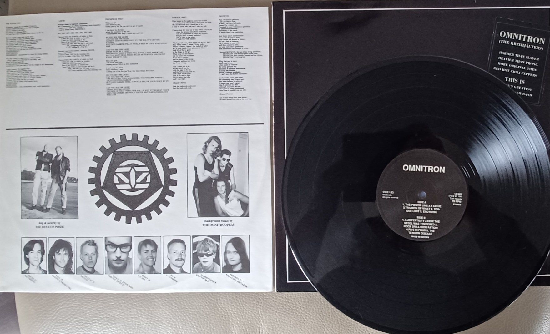 Dischi in vinile: OMNITRON 1990 SE Rock/Trash/ Heavy Metal – Nuovo (secondo la descrizione) da Hägendorf venduto da Plattenhardt 2