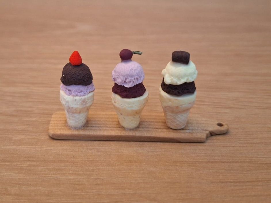 Puppenhäuser & -möbel: Handmade Glace – Neu (gemäss Beschreibung) aus Zürich von HandmadeTinyFood 4