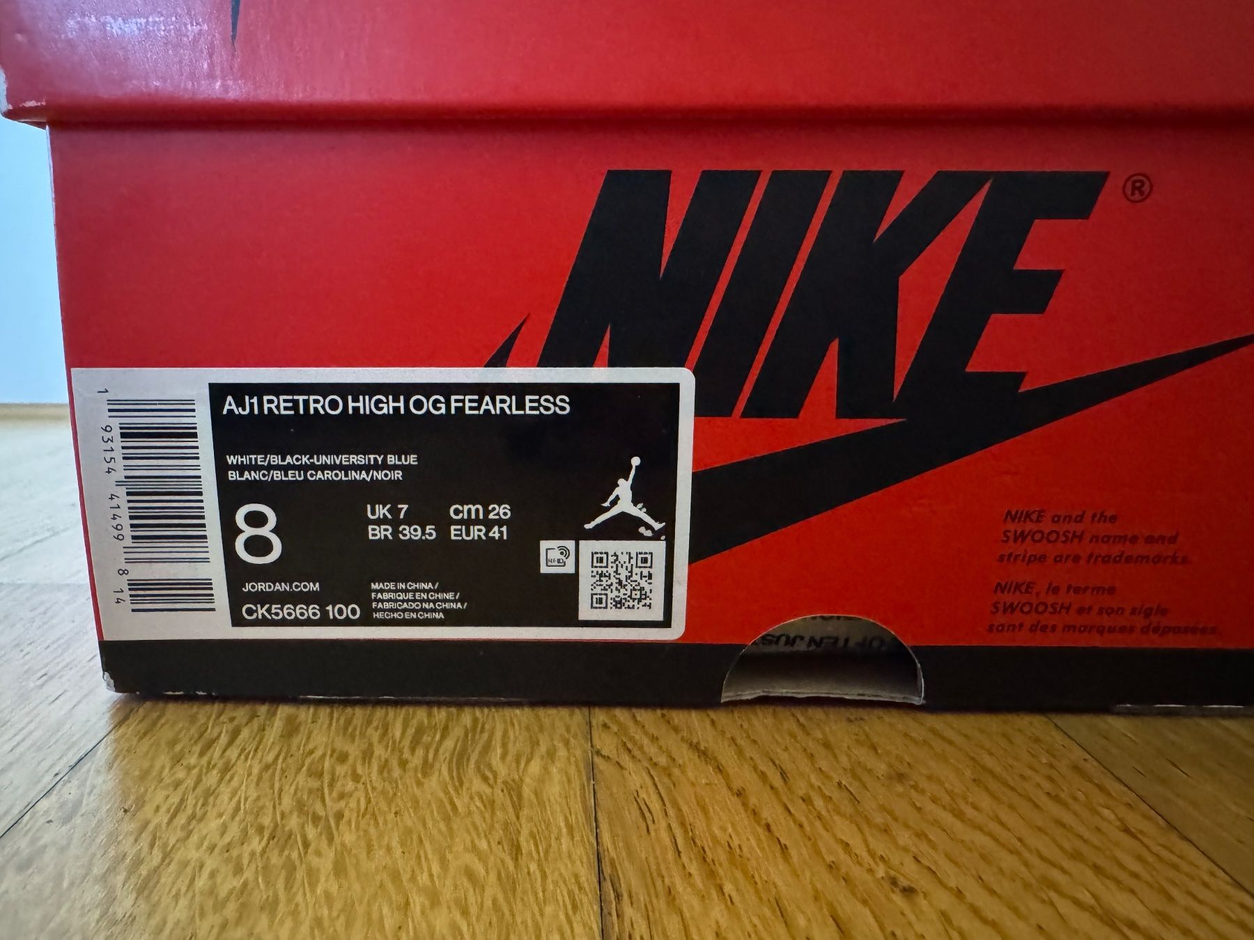 Jordan Scarpe da uomo: Jordan 1 High UNC Chicago Gr:41 – Usato da Sissach venduto da Kicks13 3