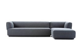 Leolux Sofa Loya in Stoff mit Chaiselongue