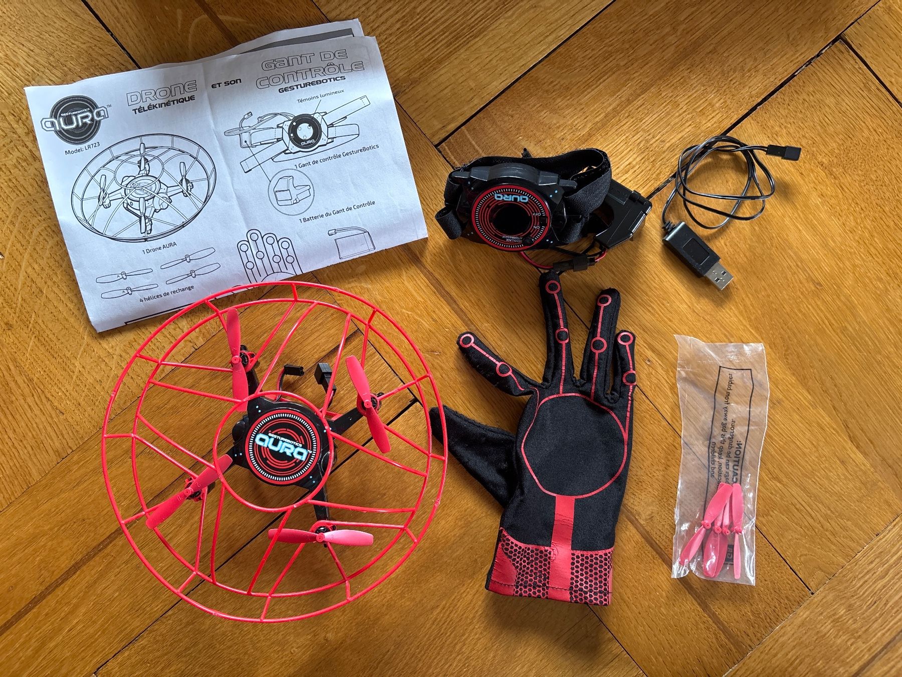 Jouets: Gesturebotics Aura Drohne DEFEKT – Défectueux à Genève par Livsonman