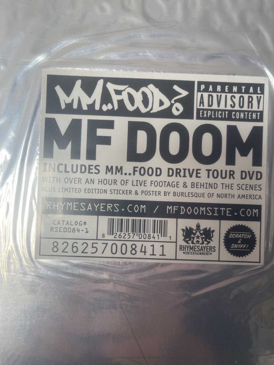 Dischi in vinile: MF DOOM / MM Food / Limited Version inkl DVD – Nuovo e nell'imballaggio originale da Dagmersellen venduto da stonefinger 1