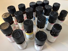 19 verschiedene duftöle - mehrheitlich neu