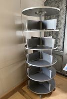 Drehregal, Ordnerturm mit 5 Etagen