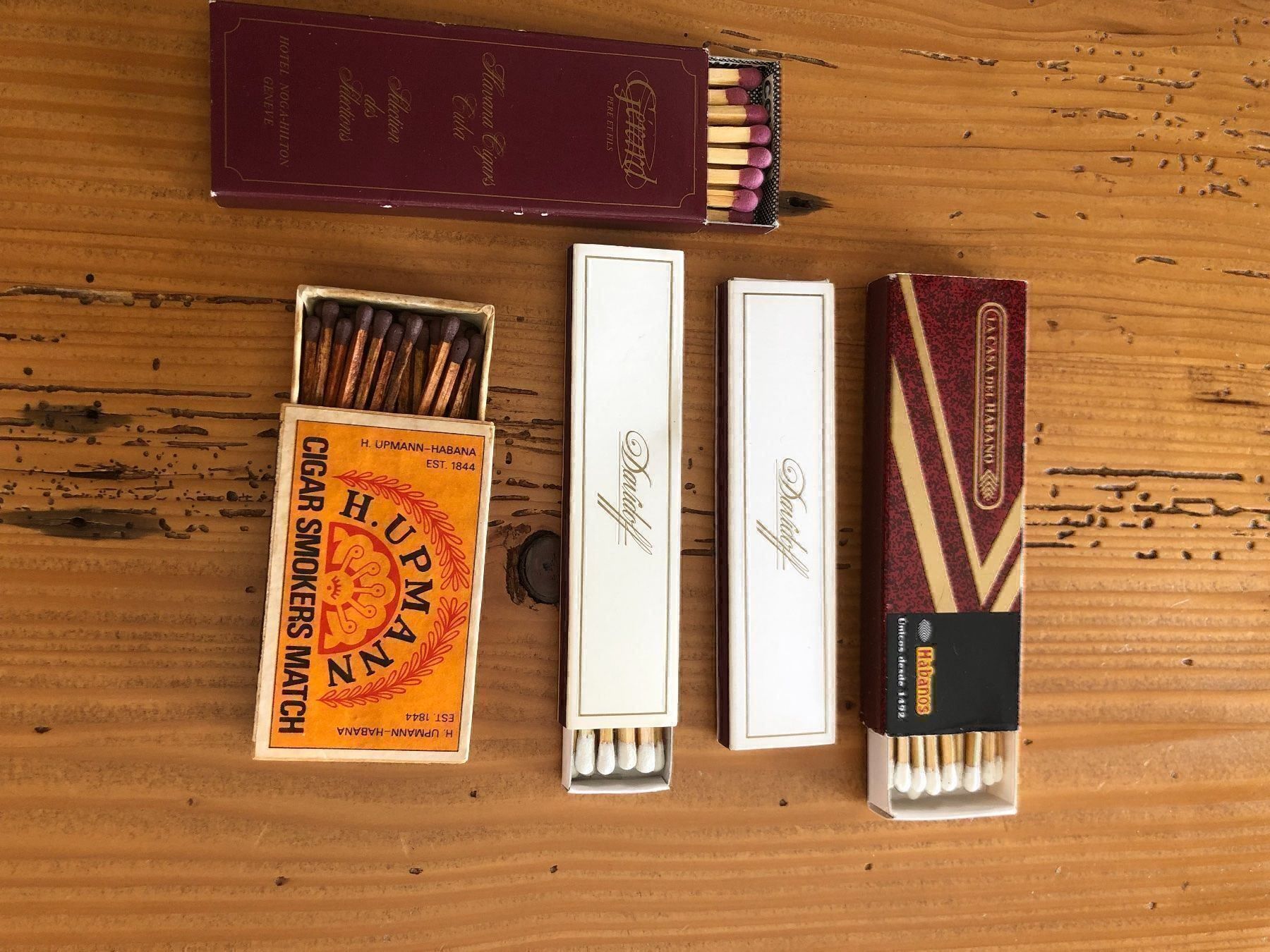 Altro in Decorazioni & Accessori: Cigar allumettes  H.Upmann, Davidoff etc – Usato da thonex venduto da begochiqui