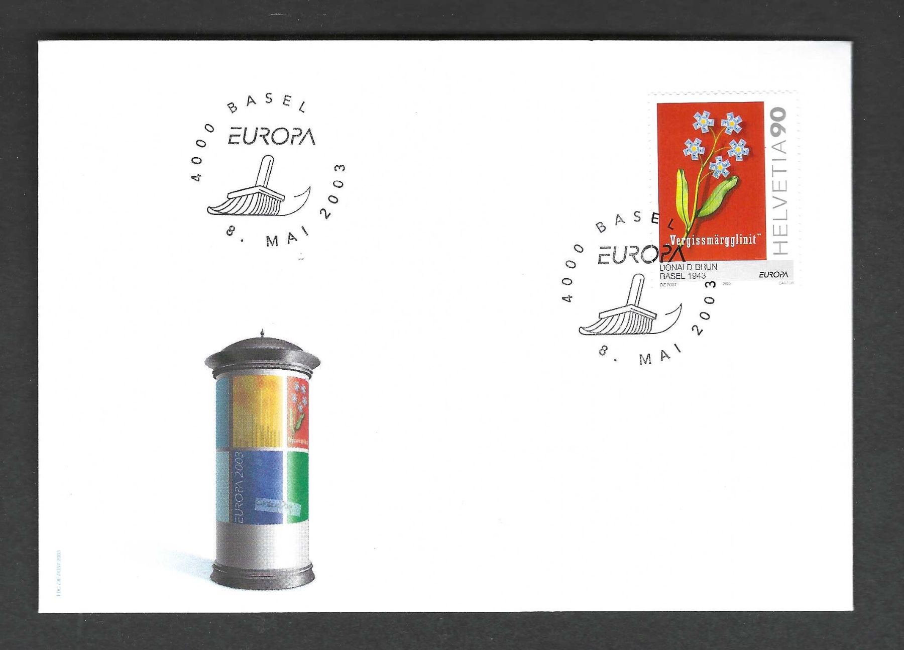 Tutti i francobolli: FDC Einzelmarke  2003 – Usato da Koblenz venduto da Markenhimmel