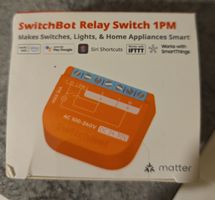 SwitchBot 1PM Matter – Strommessung, Smart Home, NEU