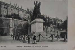 GENÈVE  -  Monument du Général Dufour - 1905