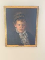 Damenportrait 19. Jh. , Öl auf Leinwand