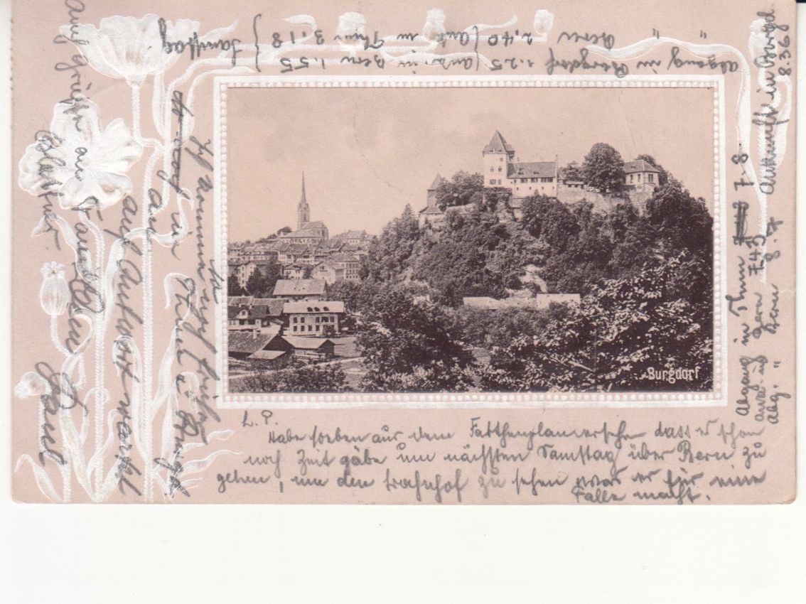Cartoline postali: Burgdorf 1902 mit ST Kalchofen – Usato da Bürglen TG venduto da StampGraf
