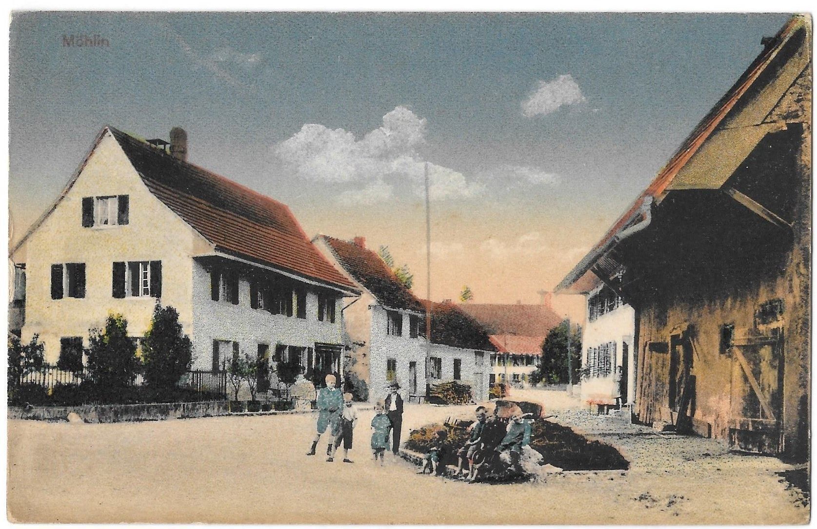 Cartoline postali: Möhlin Teilansicht – Usato da Olten venduto da clotaldi