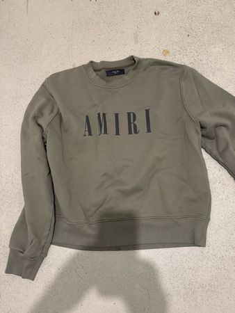 Amiri Sweatshirt olivgrün Herren Grösse M gebraucht