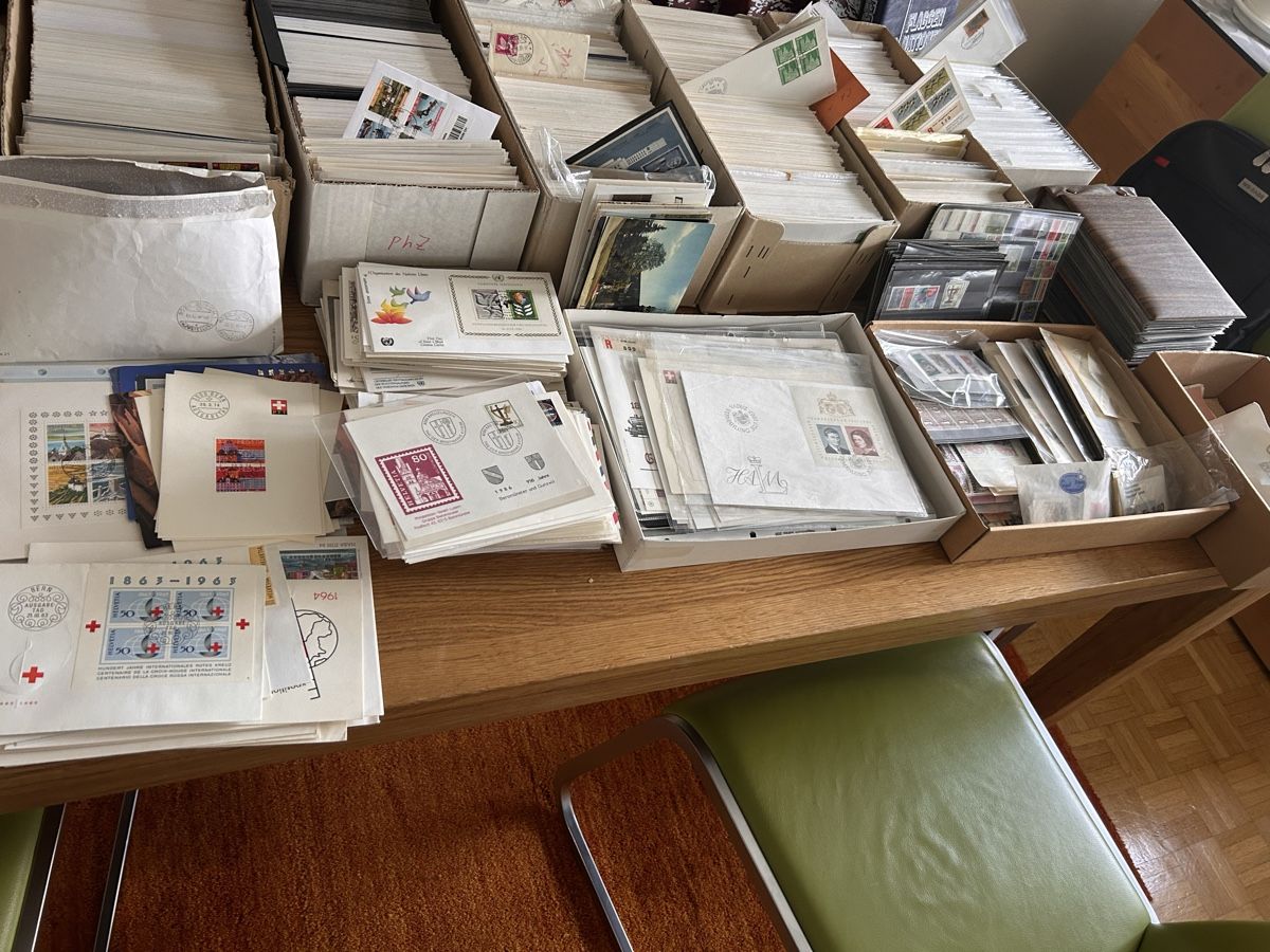 Tutti i francobolli: Briefmarken - Briefe- Kuverte Sammlung  – Usato da Zürich venduto da jasmin011 2
