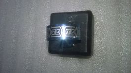 ring edelsthal,,,dunckelblau und weiss,,matte und glanzig