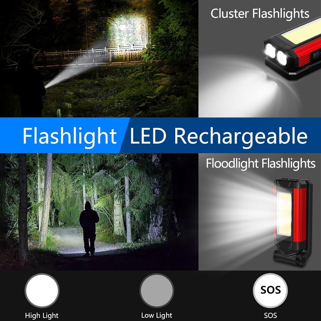 Lampade: LED Werkstattlampe 2 Stück – Nuovo e nell'imballaggio originale da Nuglar venduto da SaleRitter 6