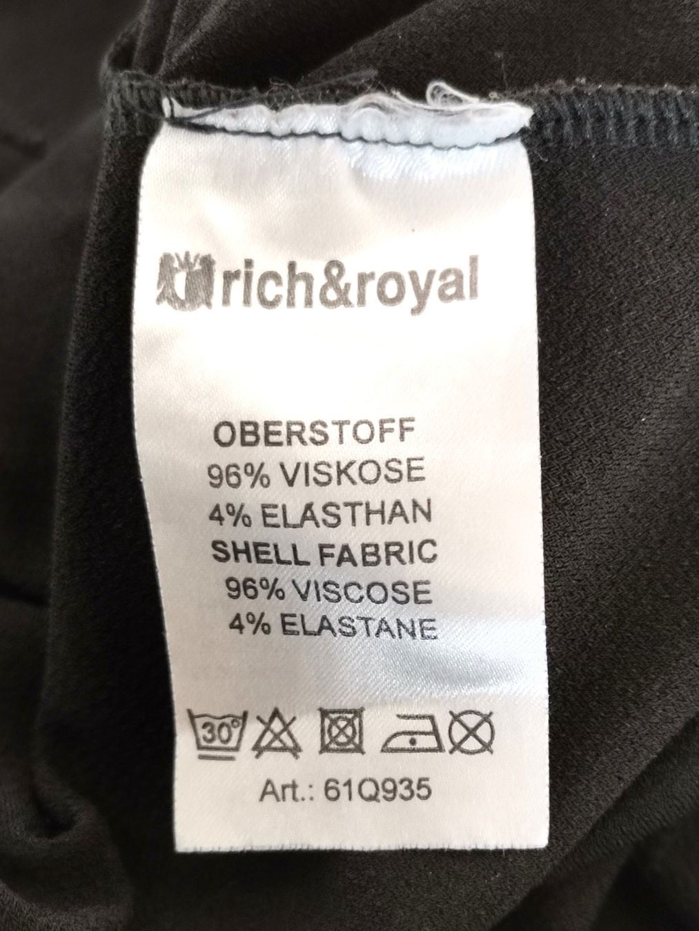 Rich & Royal Tute: RICH & ROYAL Jumpsuit – Usato da Schaffhausen venduto da Restwert_SH 7