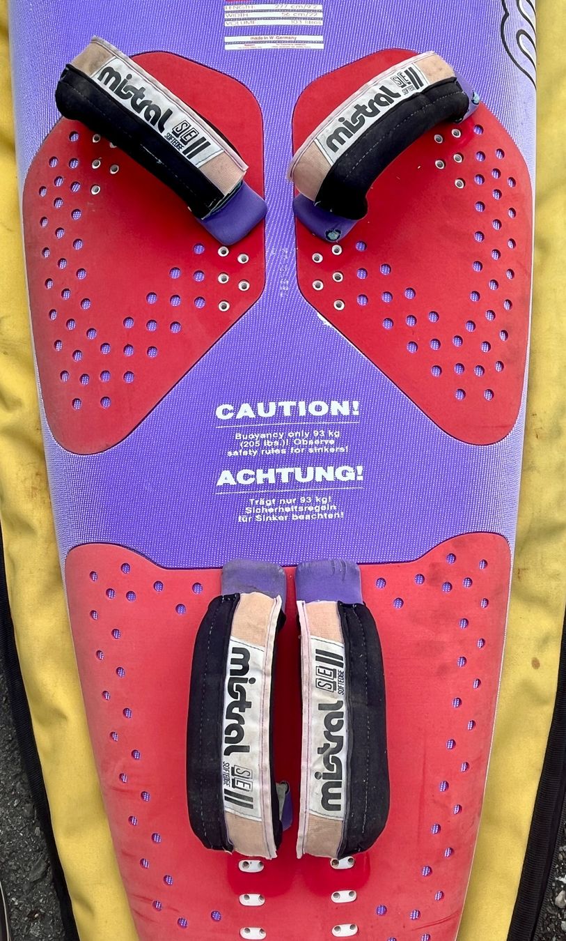 Mistral Surfboards & Schwimmbrette: Nostalgie Surfboard - Sinker – Gebraucht aus Thalwil von Peter0911 2