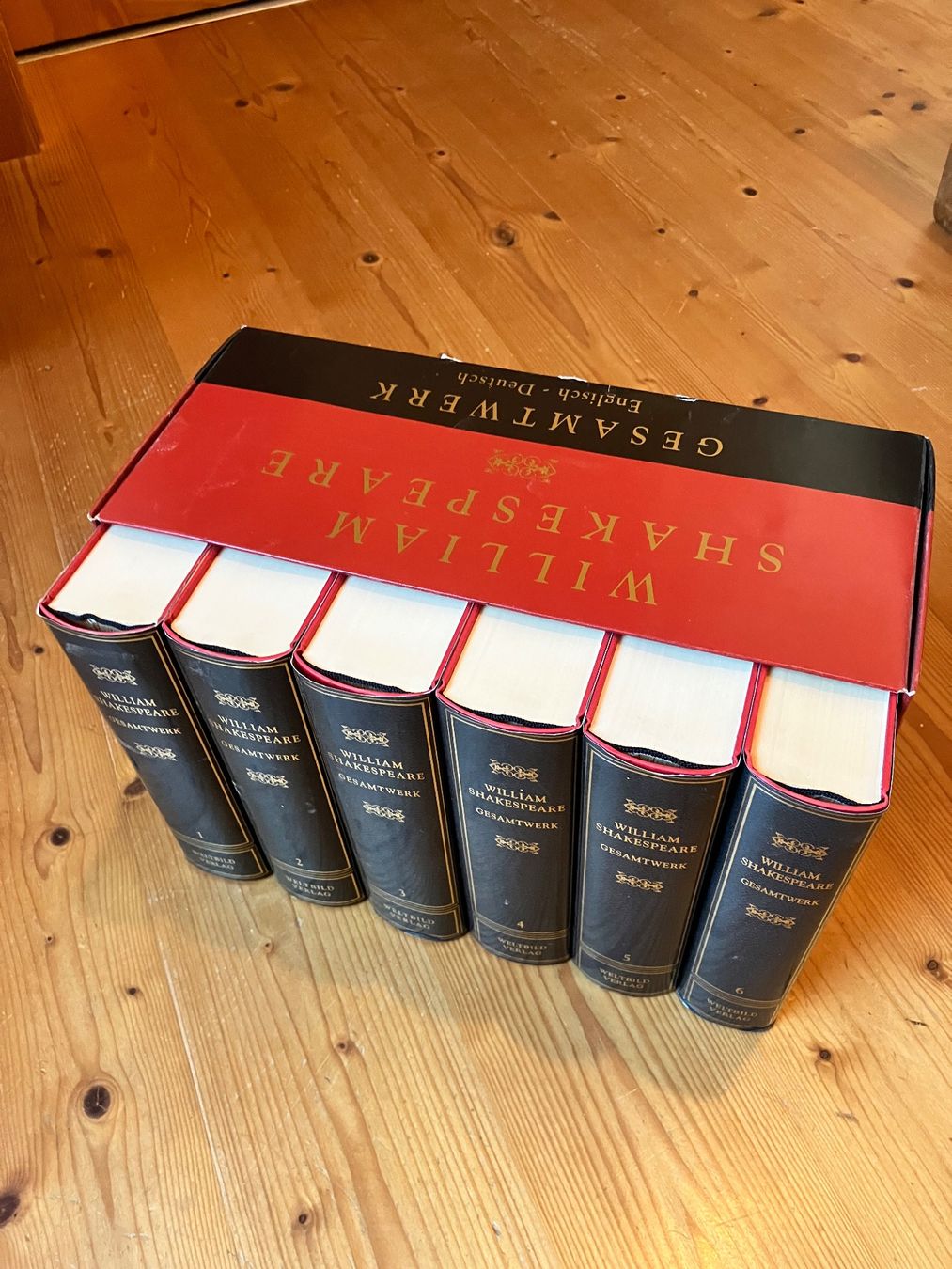 Bücher: Shakespeare Gesamtwerk Englisch - Deutsch – Gebraucht aus Walde AG von remo_globi 1