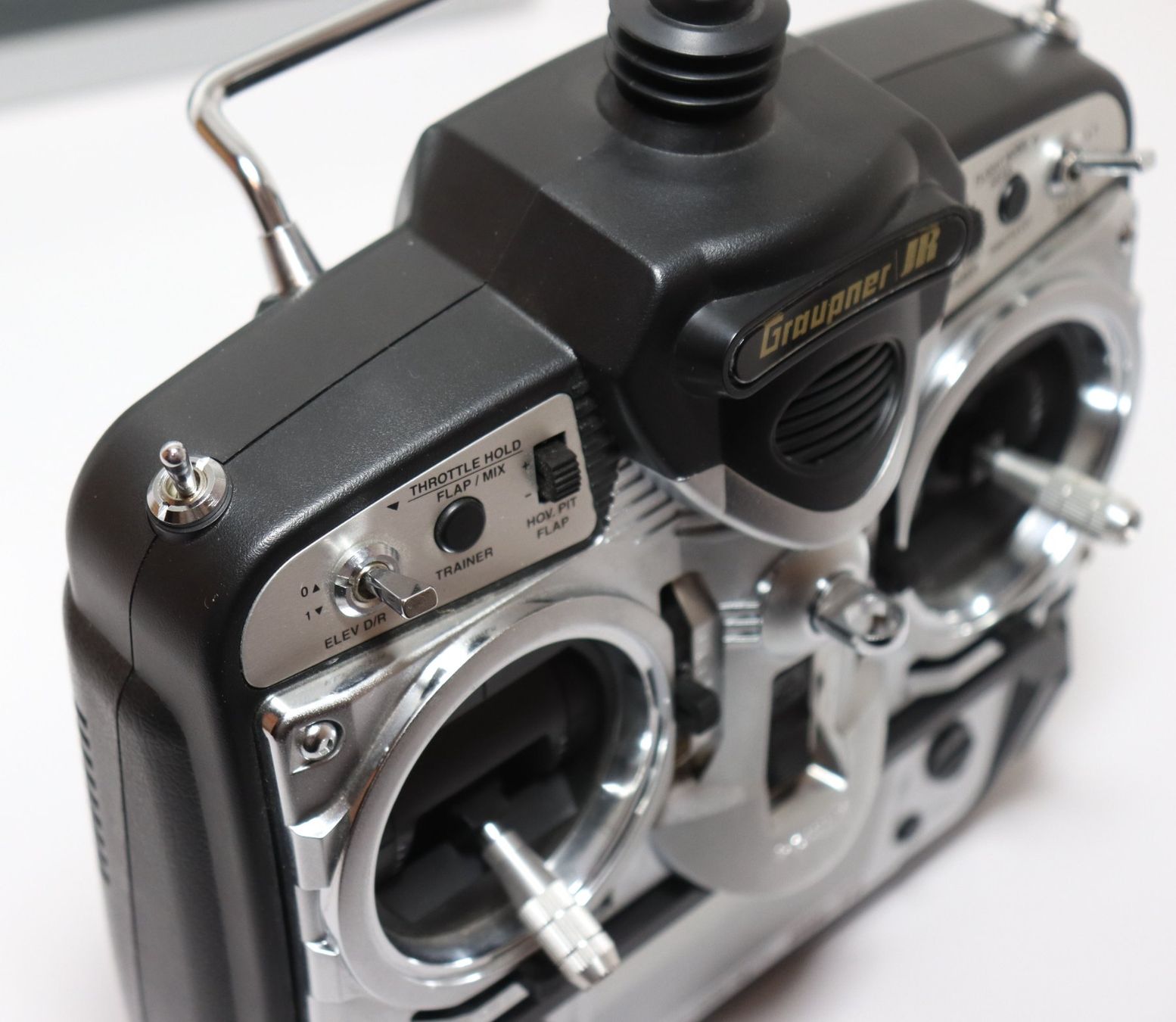 Graupner Telecomando: Graupner JR mx-12 35MHz Sender & 2 Empfänger – Usato da Frick venduto da volvo850driver 5