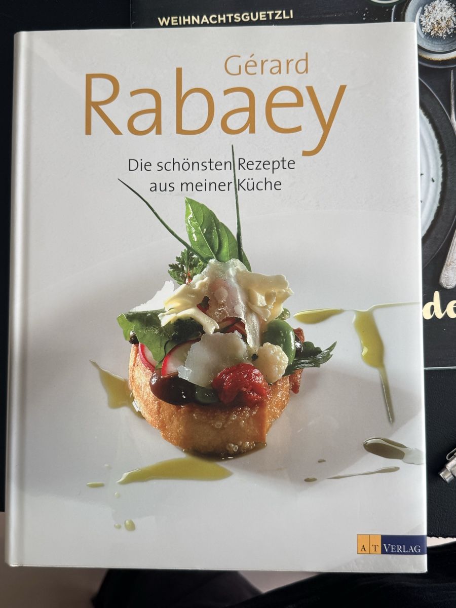 Bücher: Kochbuch Gérard Raabey  – Neu (gemäss Beschreibung) aus Lenzburg von silviomeier