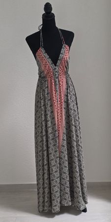 Maxi-Kleid 100% Seide Boho-Look Gr. M Sommer-Sale! ☀️