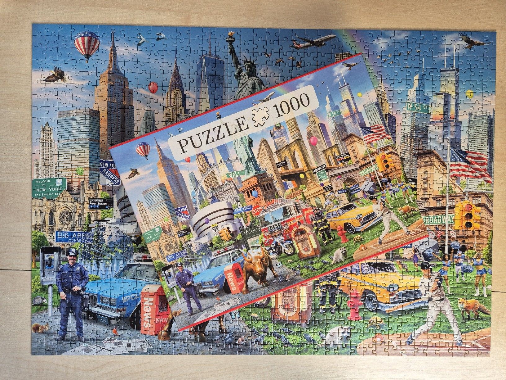 Puzzles: Puzzle 1000tlg "New York City" – Gebraucht aus Lotzwil von dr.feelgood