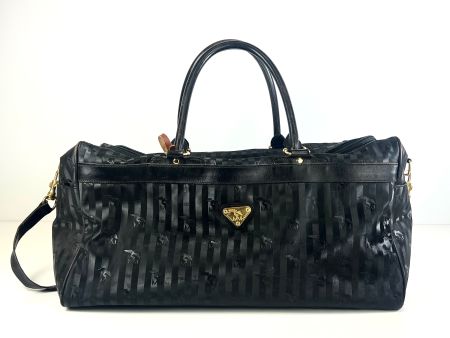 MAISON MOLLERUS Reisetasche Weekender Schwarz Gold 51cm