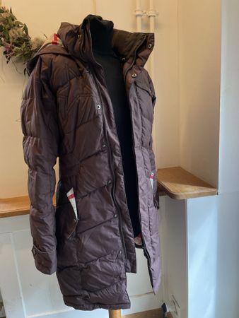 Dauenmantel Zimtstern, sehr warm! Frisch aus der Reinigunng