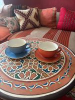 Cappuccino-Tassen mit Unterteller, Churchill