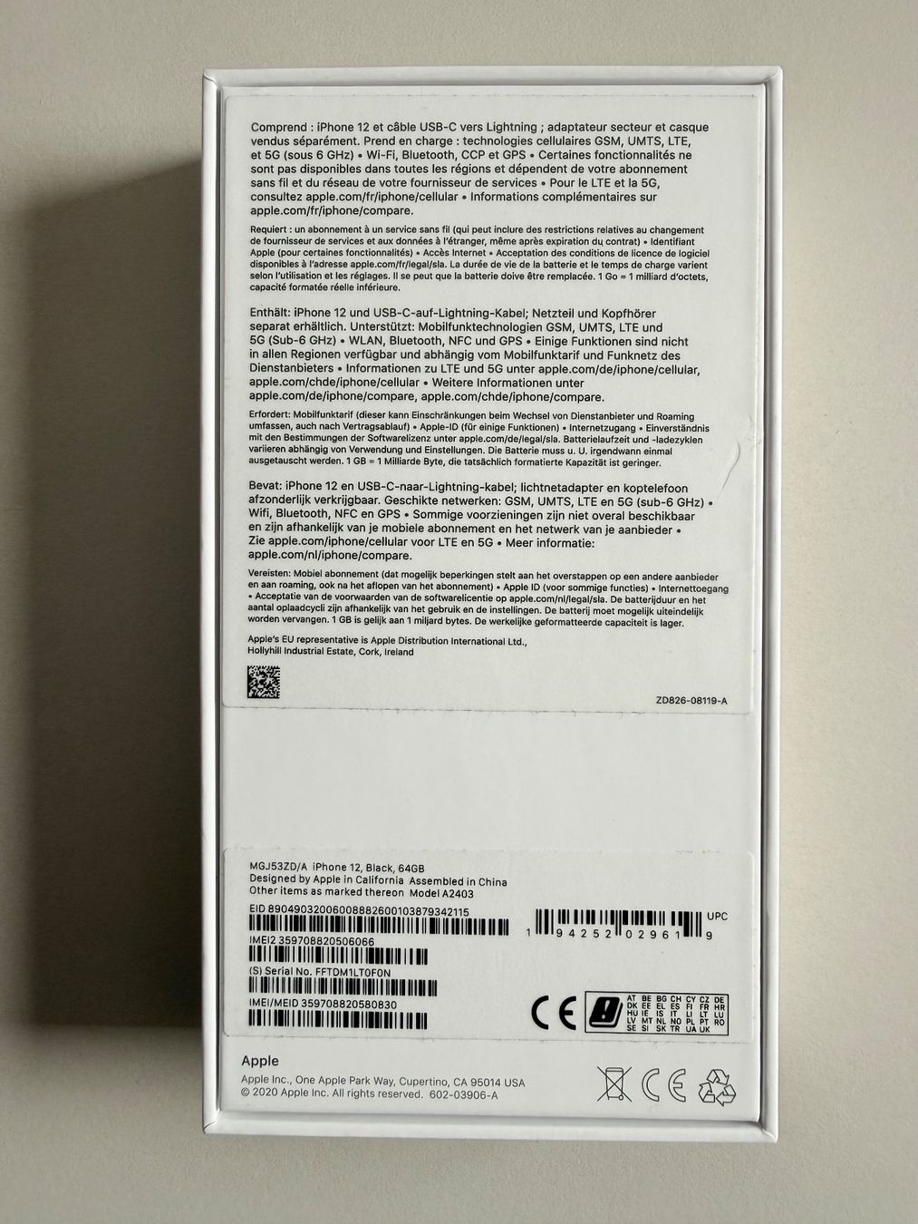 Apple Telefoni cellulari / Smartphones: Apple iPhone 12 black 64 GB mit Originalverpackung – Usato da Märstetten venduto da The_Dings 3