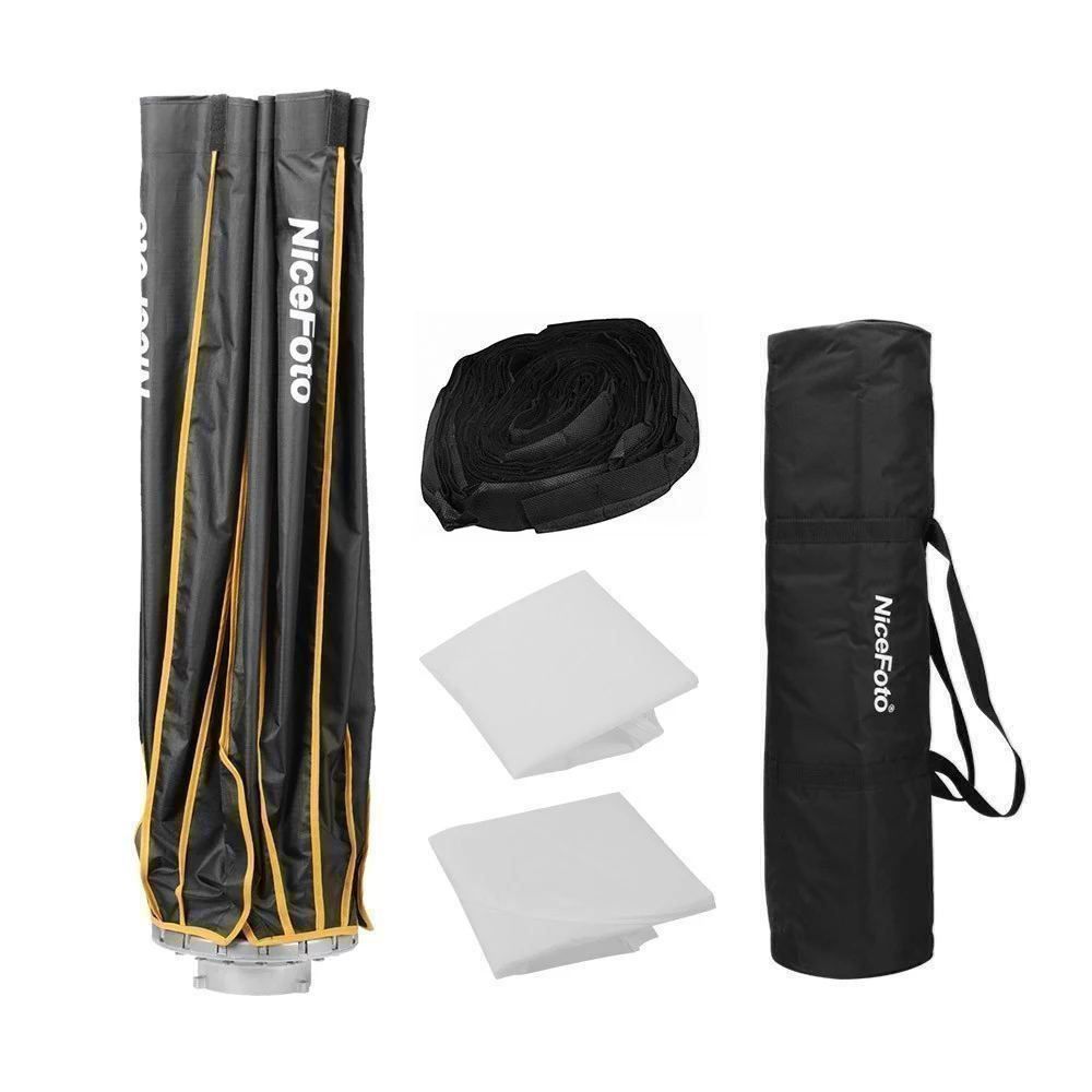 Flash: NiceFoto LED-Φ90cm Regenschirm Softbox – Nuovo e nell'imballaggio originale da Malans GR venduto da BUYBEST-Schweiz 4