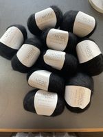 Wolle Rowan Mohair Soft Schwarz 10x50g