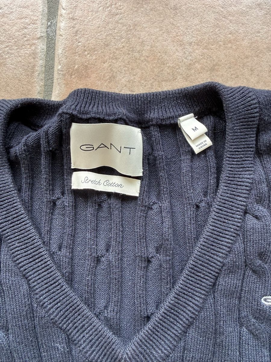 Gant Maglioni & Felpe: Gant Strickpullover Grösse S blau – Usato da Wettswil venduto da alaskabaer 1