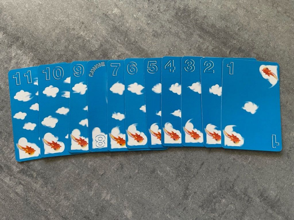 Giochi: Swissair - Playing Cards - Crazy Clouds - Vintage – Usato da Zürich venduto da Alot16 5