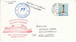 Brief - auf See eingeliefert MS Stena Nautica