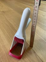Chef'n Eierschneider weiss rot gebraucht guter Zustand