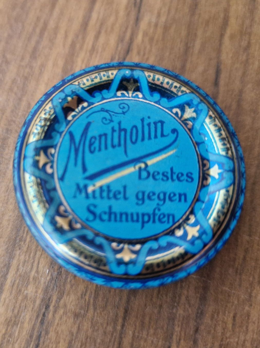 Dosen: Antike Blechdose Mentholin Schnpfenmittel – Gebraucht aus Mörschwil von antiksalon 3