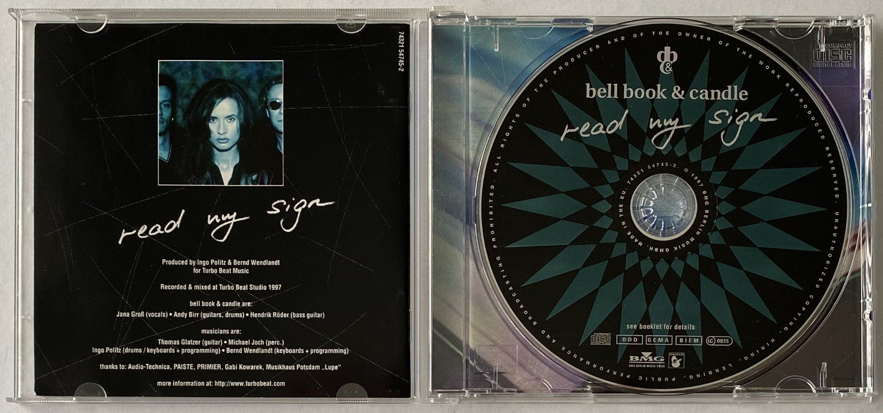 CD: Bell Book & Candle, Read My Sign – Usato da Flums venduto da Asquillo 2