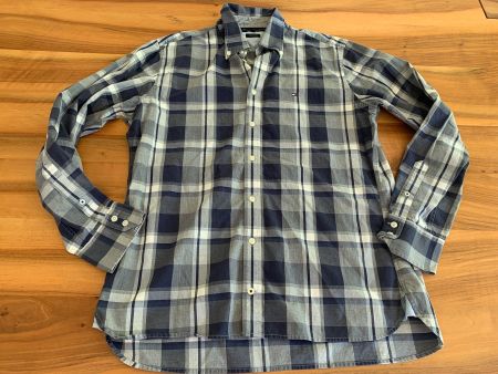 TOMMY HILFIGER kariertes Hemd Custom Fit Gr. M