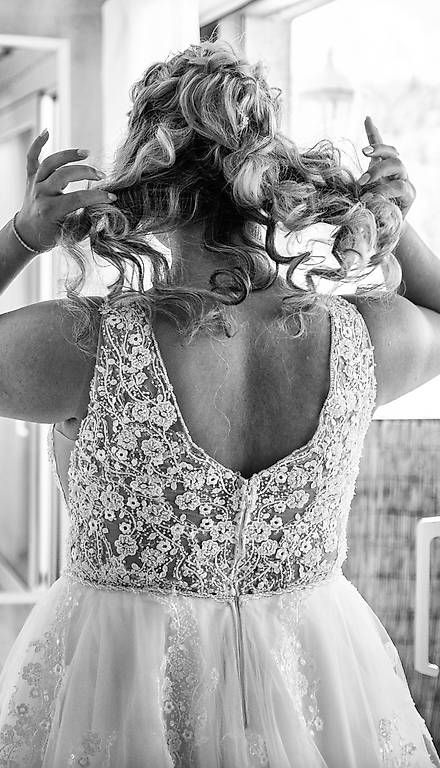 Kleider: 1x benutztes Brautkleid ivory mit Glitzertüll – Gebraucht aus Frutigen von sal_9lqd 2