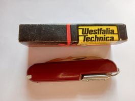 Vintage Westfalia Technica Sackmesser mit OVP  9 Funktionen