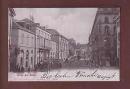 Gruss aus BASEL - Tram - 1901