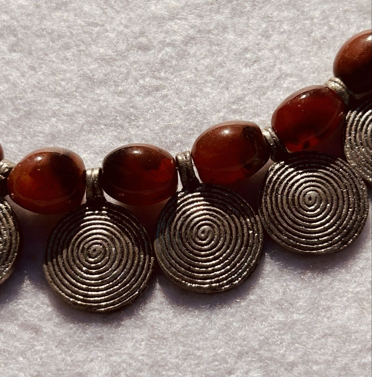 Catenine: Collier agate œil de cyclope – Usato da Suscévaz venduto da ade_t8x2 2