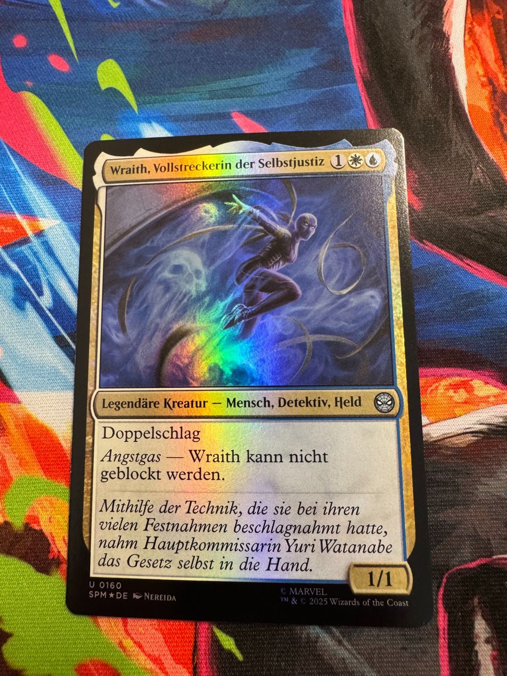 Magic The Gathering Carte collezionabili: Wraith, Vollstreckerin der Selbstjustiz - SPM - Magic – Nuovo (secondo la descrizione) da Bülach venduto da Pfrenzel
